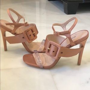 NEW- Schutz Rose Gold Heels